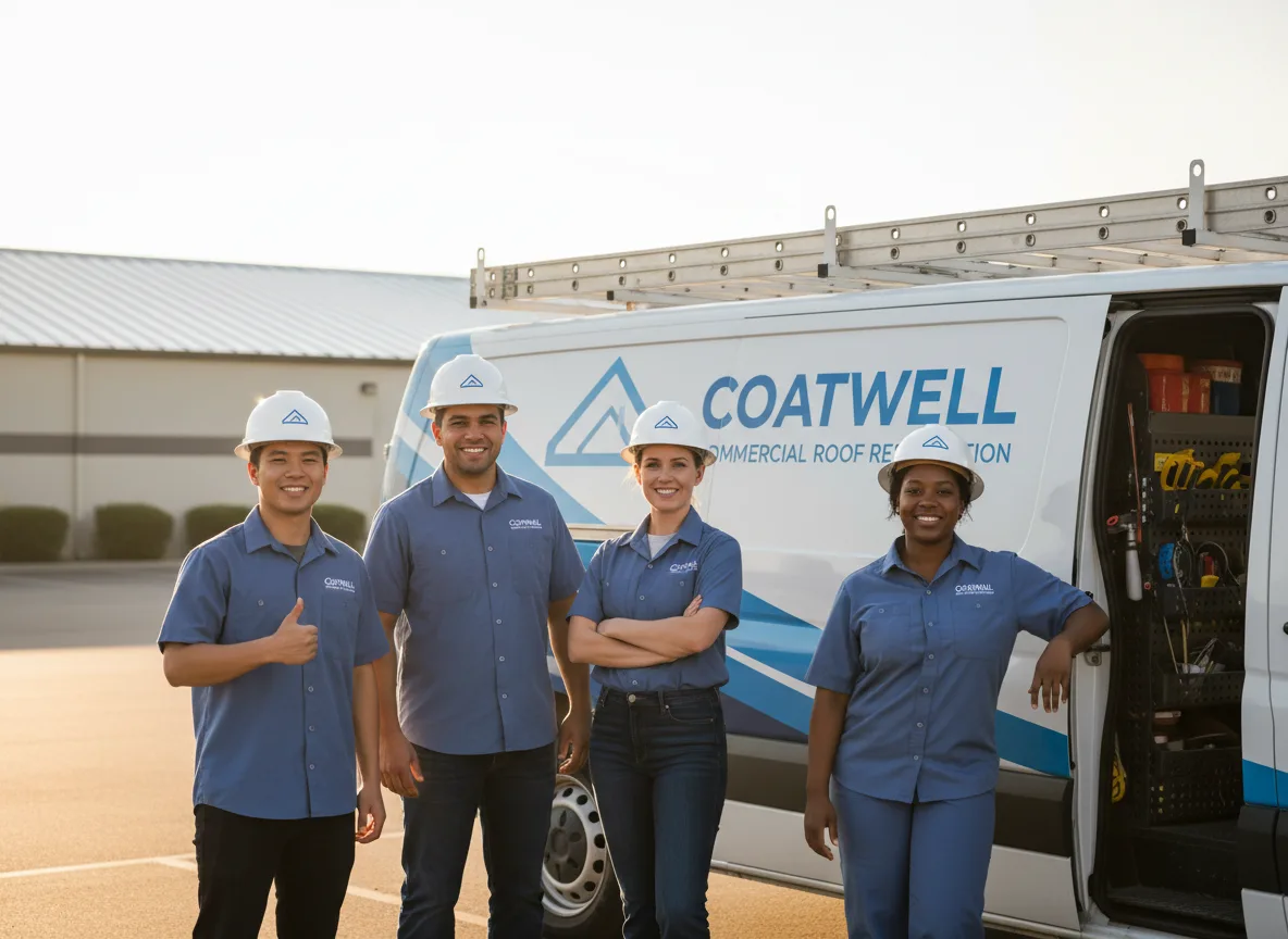 Commercial roof coating company in Highlandville, MO